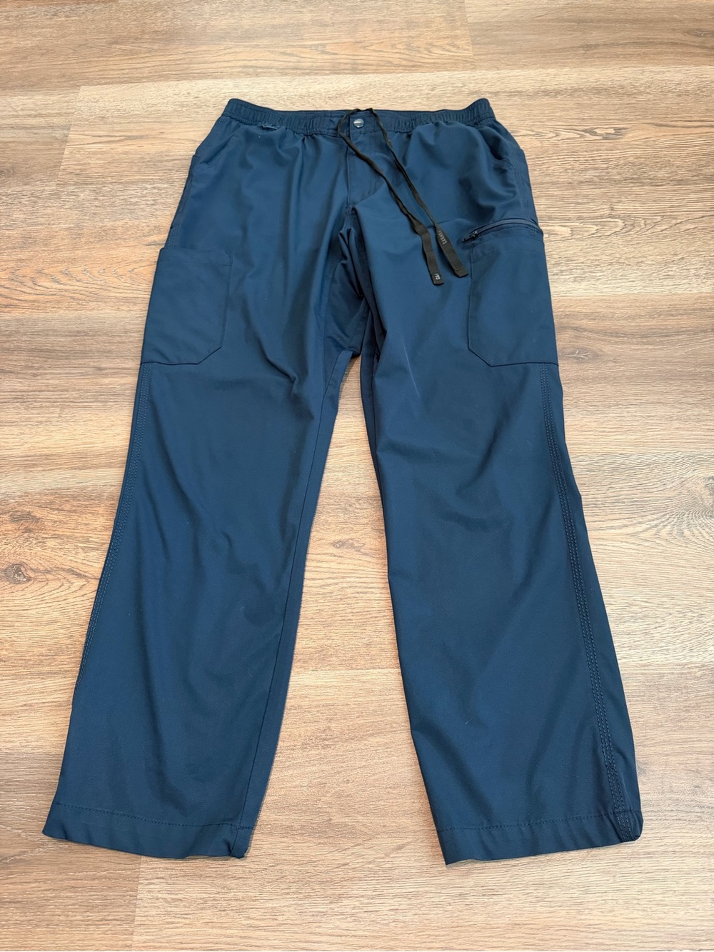 Carhartt Force Scrub Top & Pants Matching Set Navy Blue Medical Workwear Medium - Picture 6 of 12